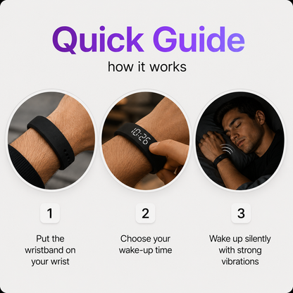 Aurora Silent Wake-Up Alarm